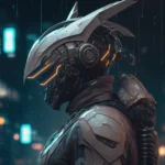 Futuristic man